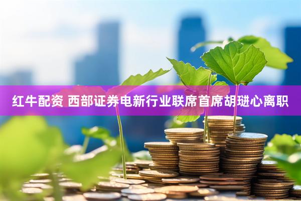 红牛配资 西部证券电新行业联席首席胡琎心离职